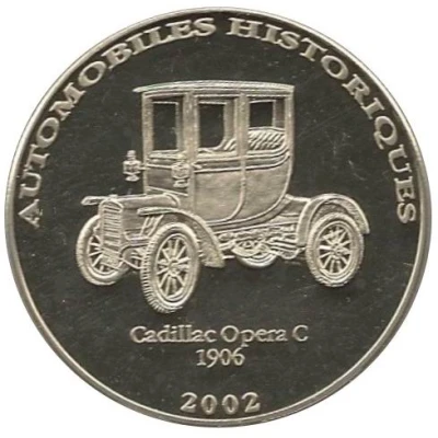 10 Francs 1906 Cadillac Opera C back