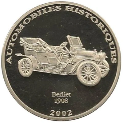 10 Francs 1908 Berliet back