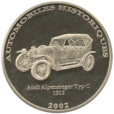 10 Francs 1912 Audi Alpensieger Typ C back