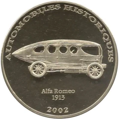 10 Francs 1913 Alfa Romeo back