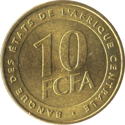 10 Francs CFA front