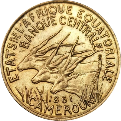 10 Francs CFA front