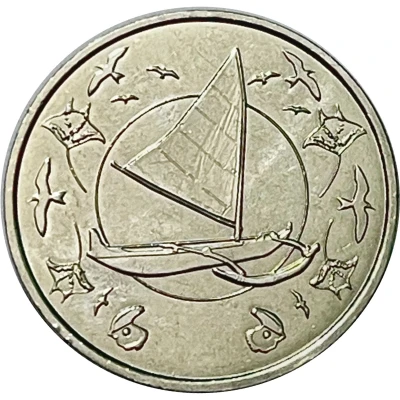 10 Francs CFP back