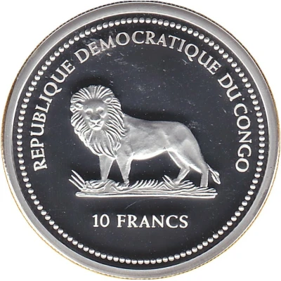 10 Francs Chameleon front