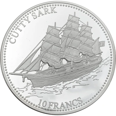 10 Francs Cutty Sark back