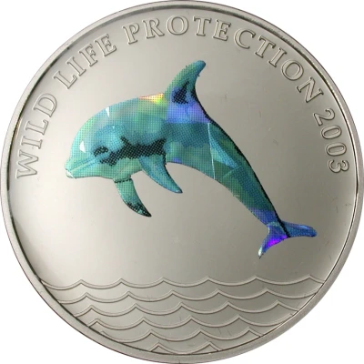 10 Francs Dolphin back