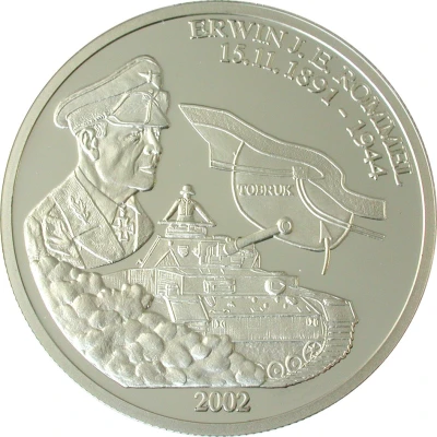 10 Francs Erwin Rommel back