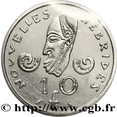 10 Francs Essai back