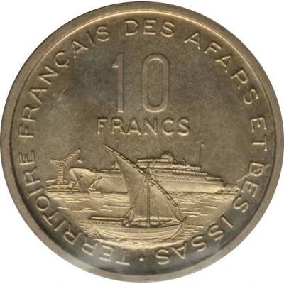 10 Francs Essai back