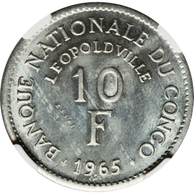 10 Francs Essai front