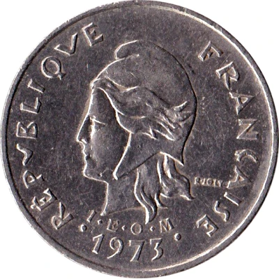 10 Francs IEOM front