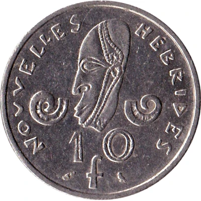 10 Francs IEOM back