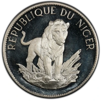 10 Francs Lion; large type back