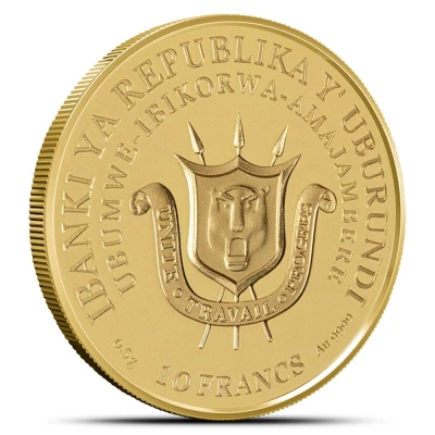 10 Francs Lion front