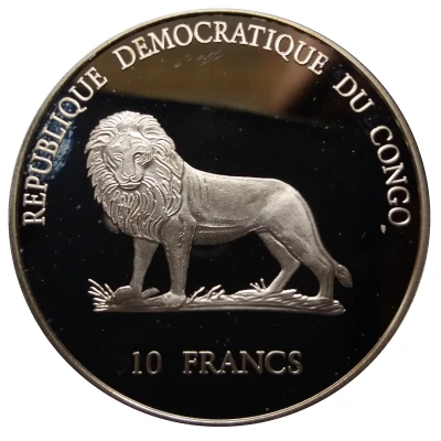 10 Francs Mountain Gorilla front