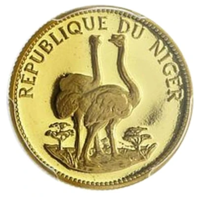 10 Francs Ostrich back