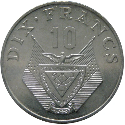 10 Francs Small type front