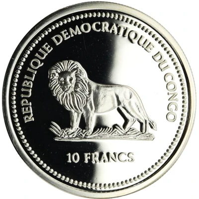 10 Francs Victoria Falls front