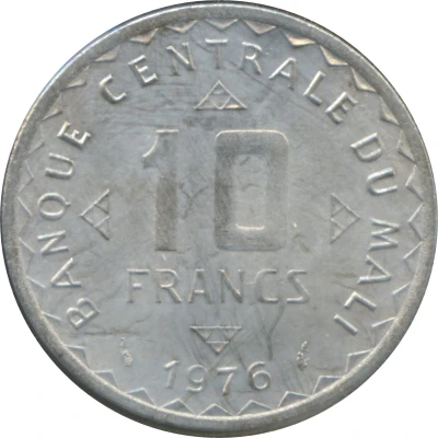 10 Francs front