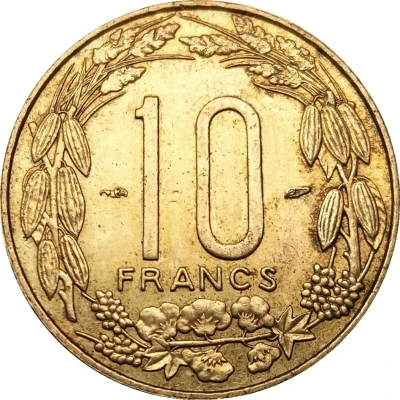 10 Francs back