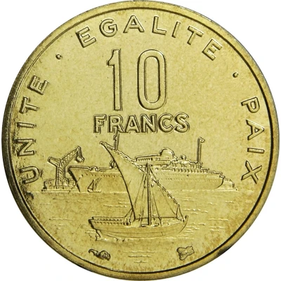 10 Francs back