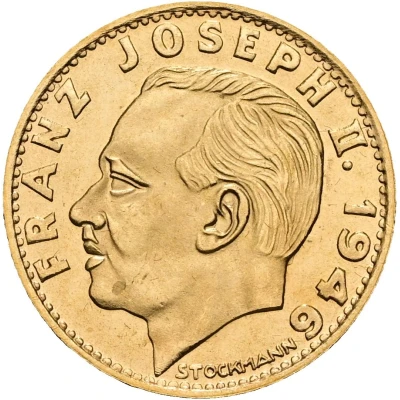 10 Franken - Franz Josef II front