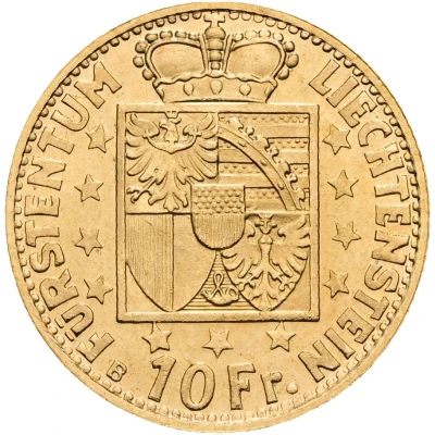 10 Franken - Franz Josef II back