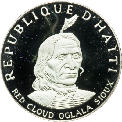 10 Gourdes Red Cloud Oglala Sioux front