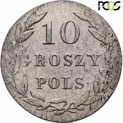 10 Groszy Polskich back