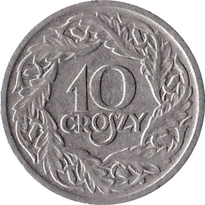 10 Groszy back