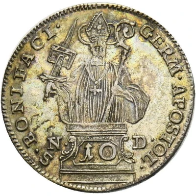 10 Kreuzers - Henry VIII of Bibra front