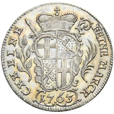 10 Kreuzers - Henry VIII of Bibra back