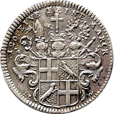 10 Kreuzers - Henry VIII of Bibra ND front