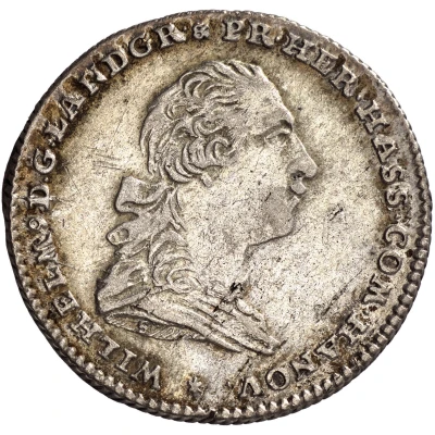 10 Kreuzers - William IX front