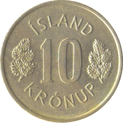 10 Krónur back