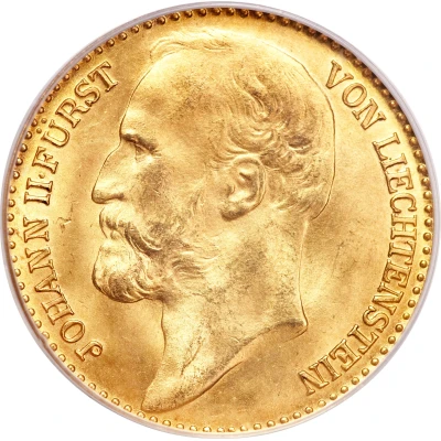 10 Kronen - Johann II front