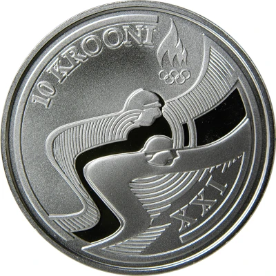 10 Krooni XXI Olympic Winter Games back