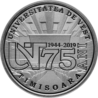 10 Lei 75 years since the establishment of the West University of Timișoara back