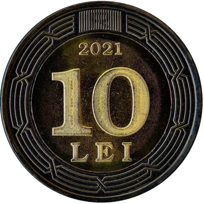 10 Lei National Bank of Moldova back