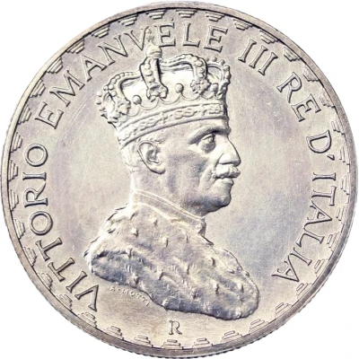 10 Lire - Vittorio Emanuelle III Trial front