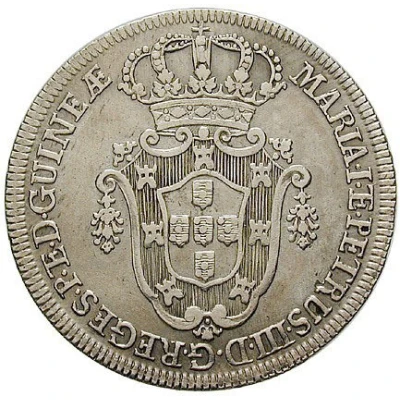 10 Macutas - Maria I and Pedro III front