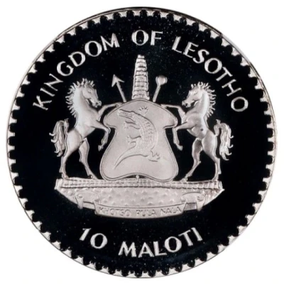 10 Maloti - Moshoeshoe II George Washington front