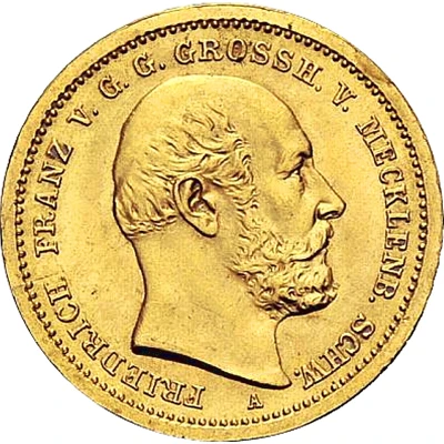 10 Mark - Frederick Francis II front