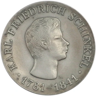 10 Mark Karl Friedrich Schinkel back