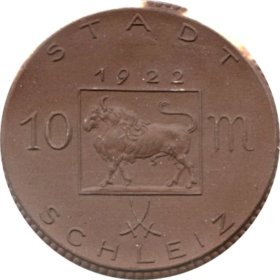 10 Mark - Schleiz front