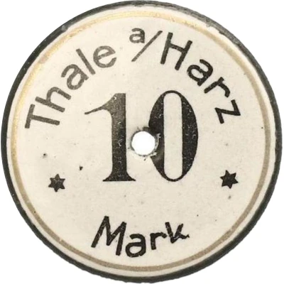 10 Mark - Thale am Harz ND front