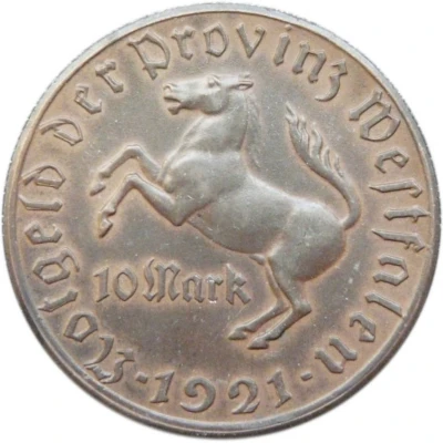 10 Mark - Westfalen Freiherr vom Stein front