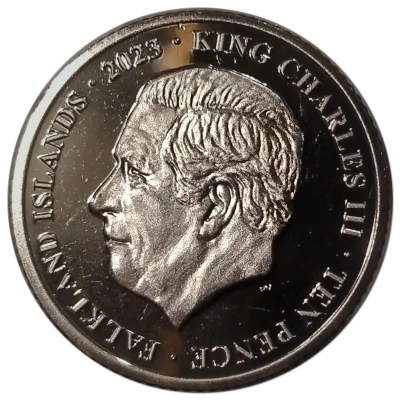 10 Pence - Charles III front