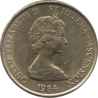 10 Pence - Elizabeth II 2nd portrait; large type front