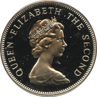 10 Pence - Elizabeth II 2nd portrait; large type front